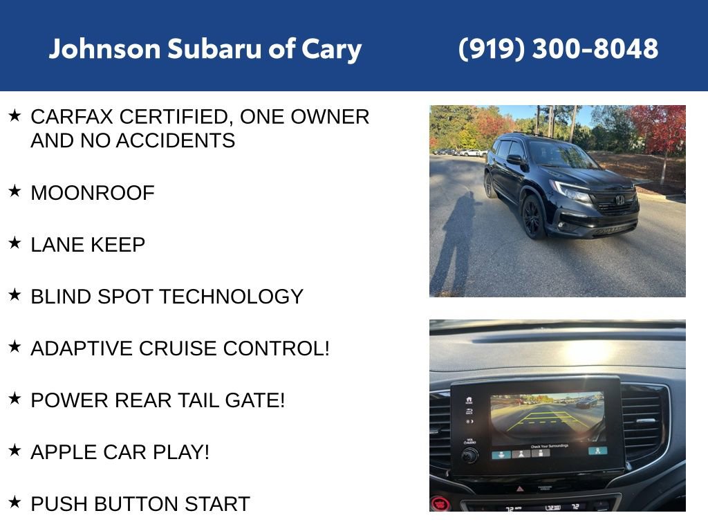 Used 2022 Honda Pilot Special Edition image 6