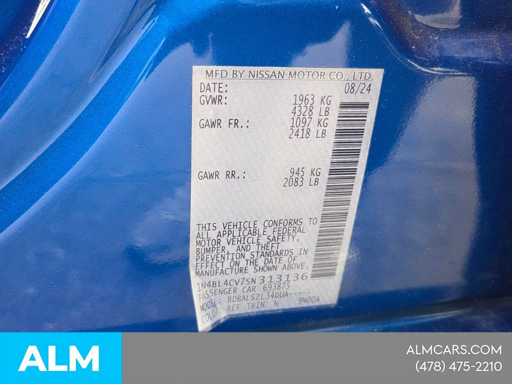 Used 2025 Nissan Altima 2.5 SR FWD image 8