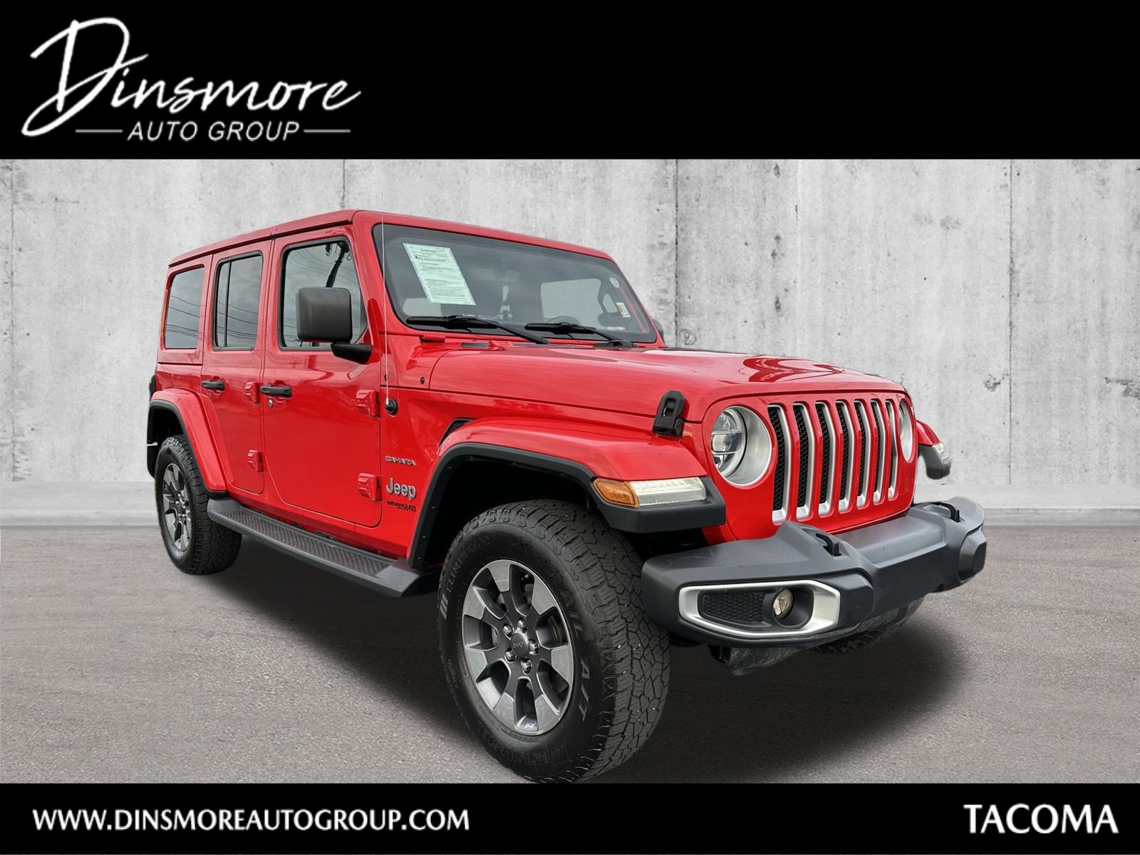 Used 2018 Jeep Wrangler Unlimited Sahara w/ Uconnect 4C Nav & Sound Group