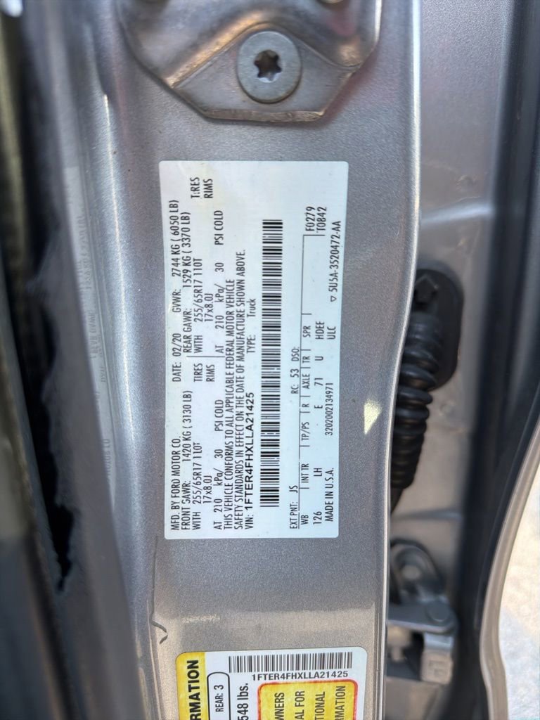 Used 2020 Ford Ranger XL w/ Equipment Group 101A Mid image 14