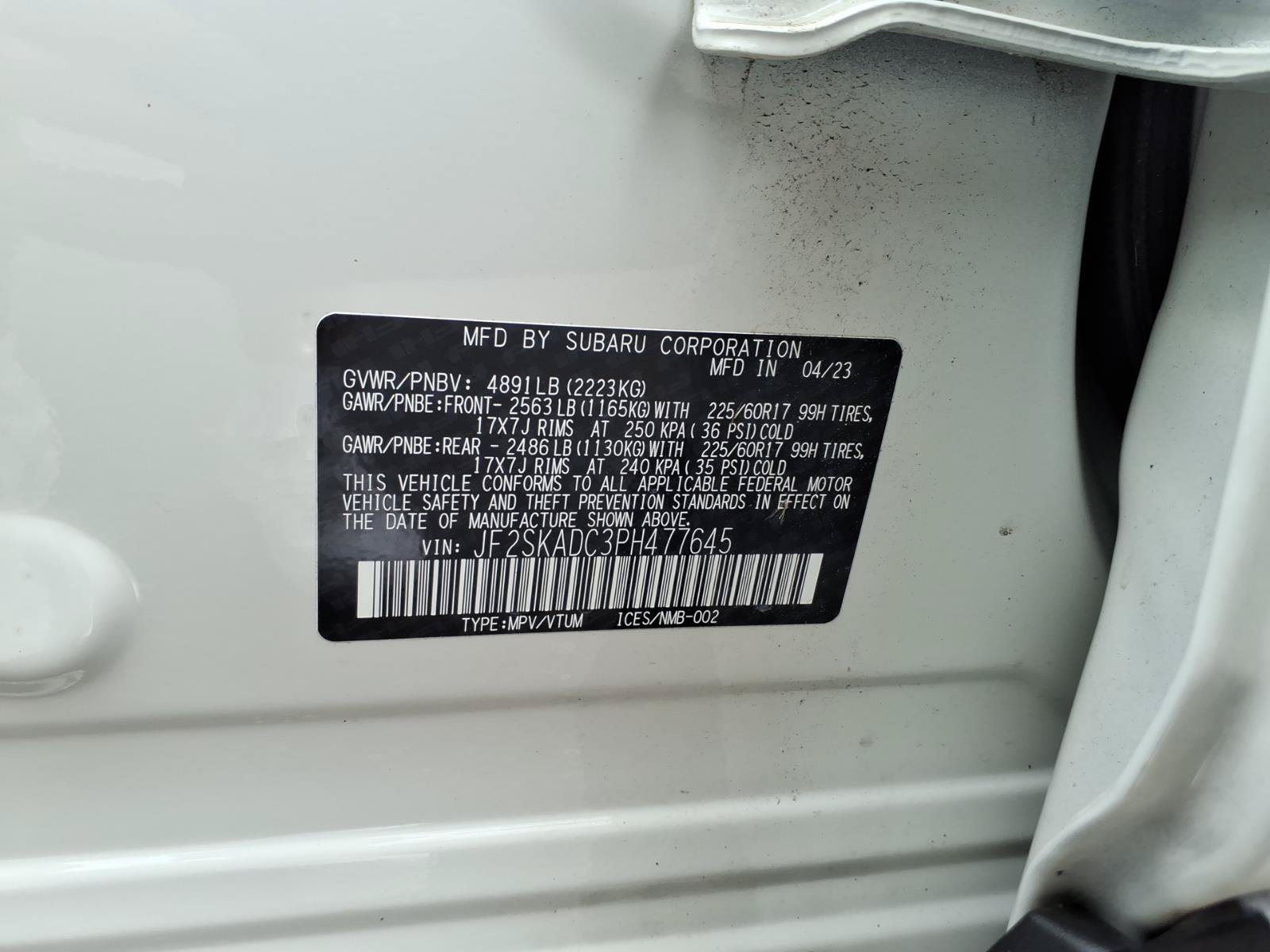 Certified 2023 Subaru Forester Premium AWD/4WD image 26