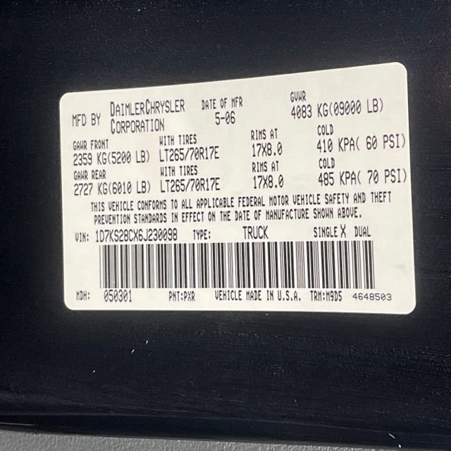 Used 2006 Dodge Ram 2500 Truck SLT image 25