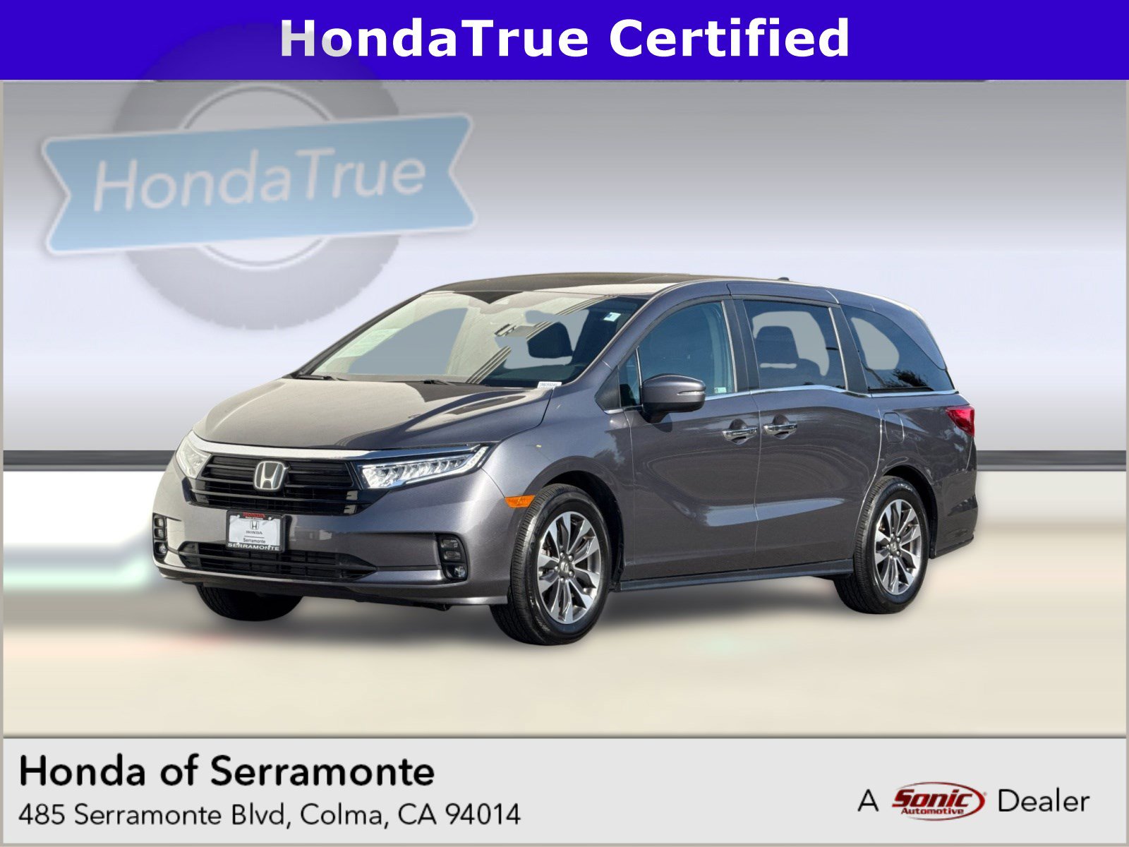 Certified 2024 Honda Odyssey EX-L image 1