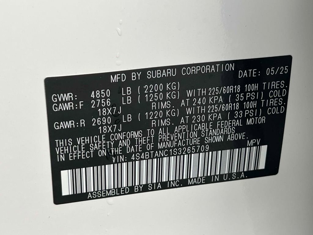 New 2025 Subaru Outback Limited image 19