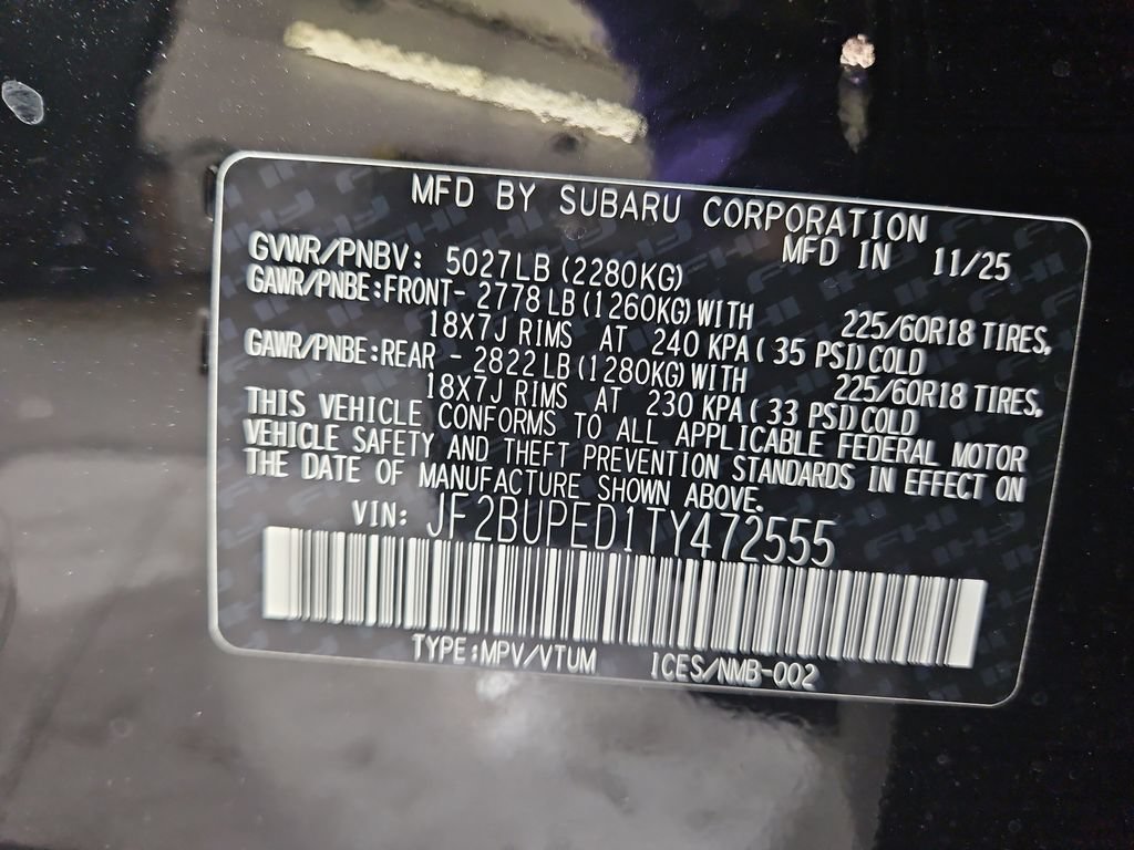 New 2026 Subaru Outback Touring AWD/4WD image 30