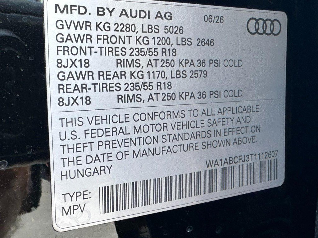 New 2026 Audi Q3 quattro 2.0T AWD/4WD image 18