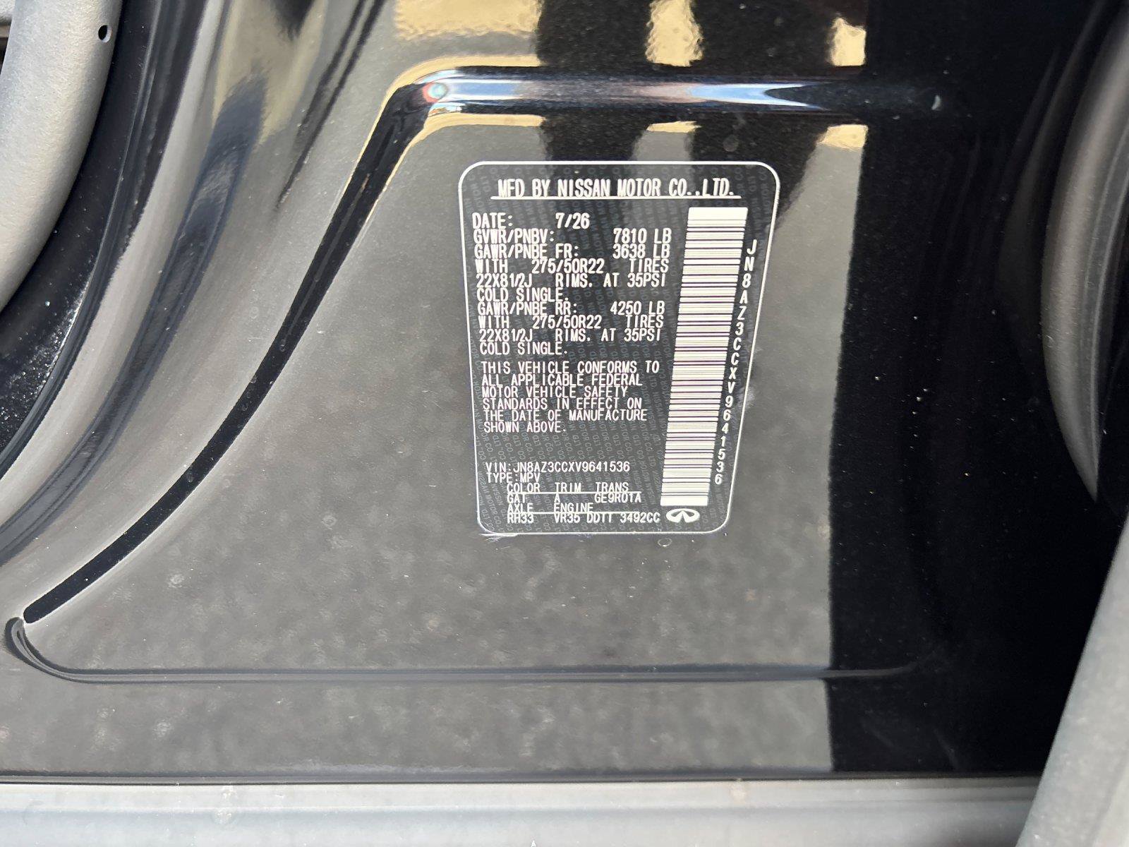 New 2027 INFINITI QX80 Autograph AWD/4WD image 12