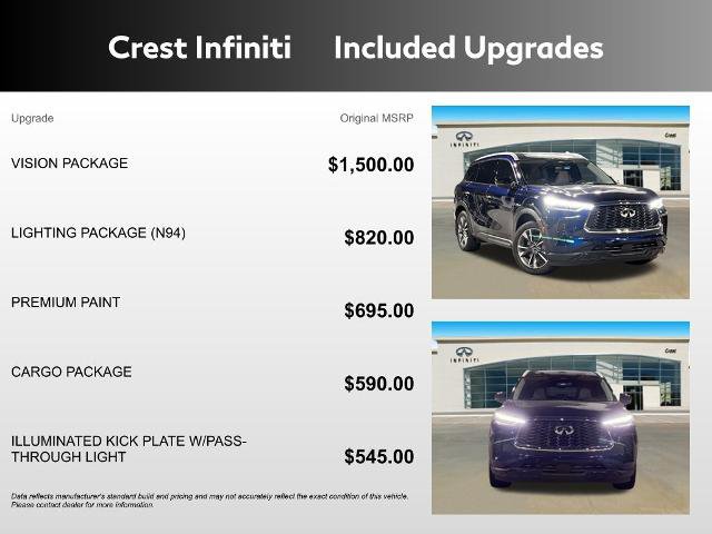 Certified 2025 INFINITI QX60 Luxe w/ Vision Package image 6