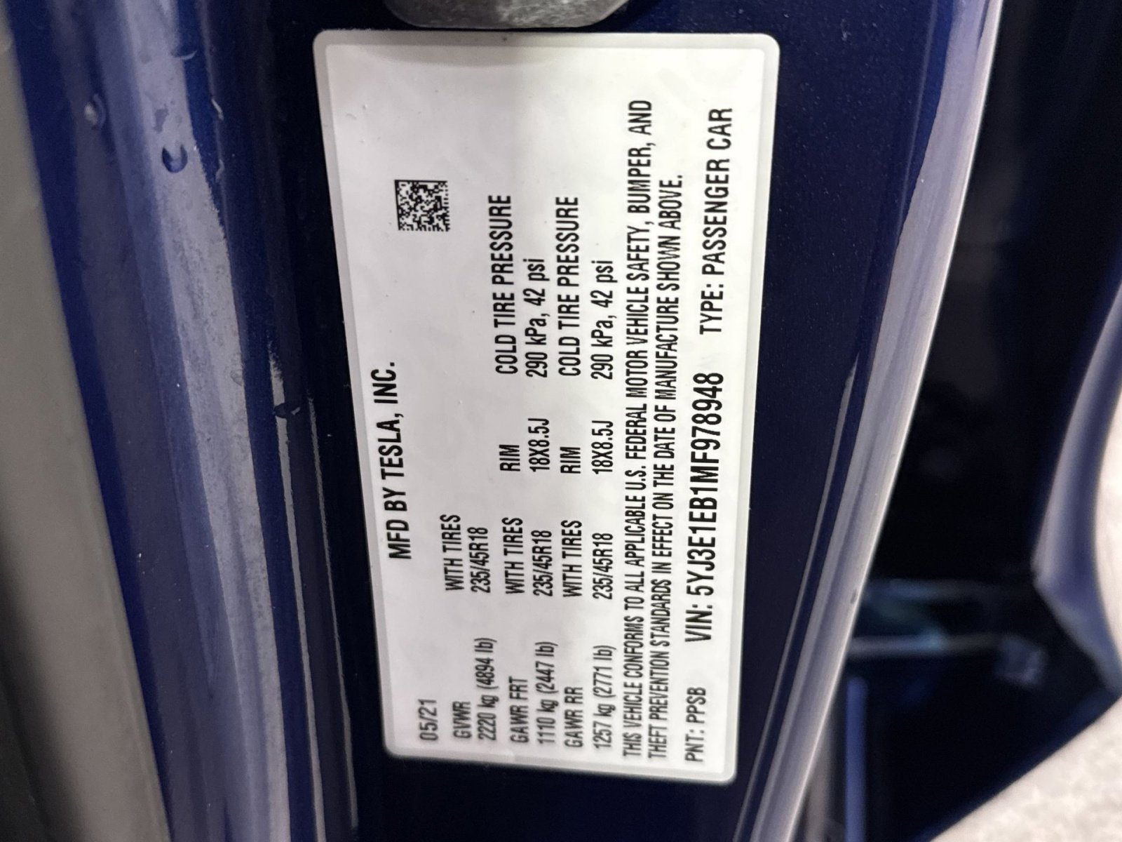 Used 2021 Tesla Model 3 Long Range image 33