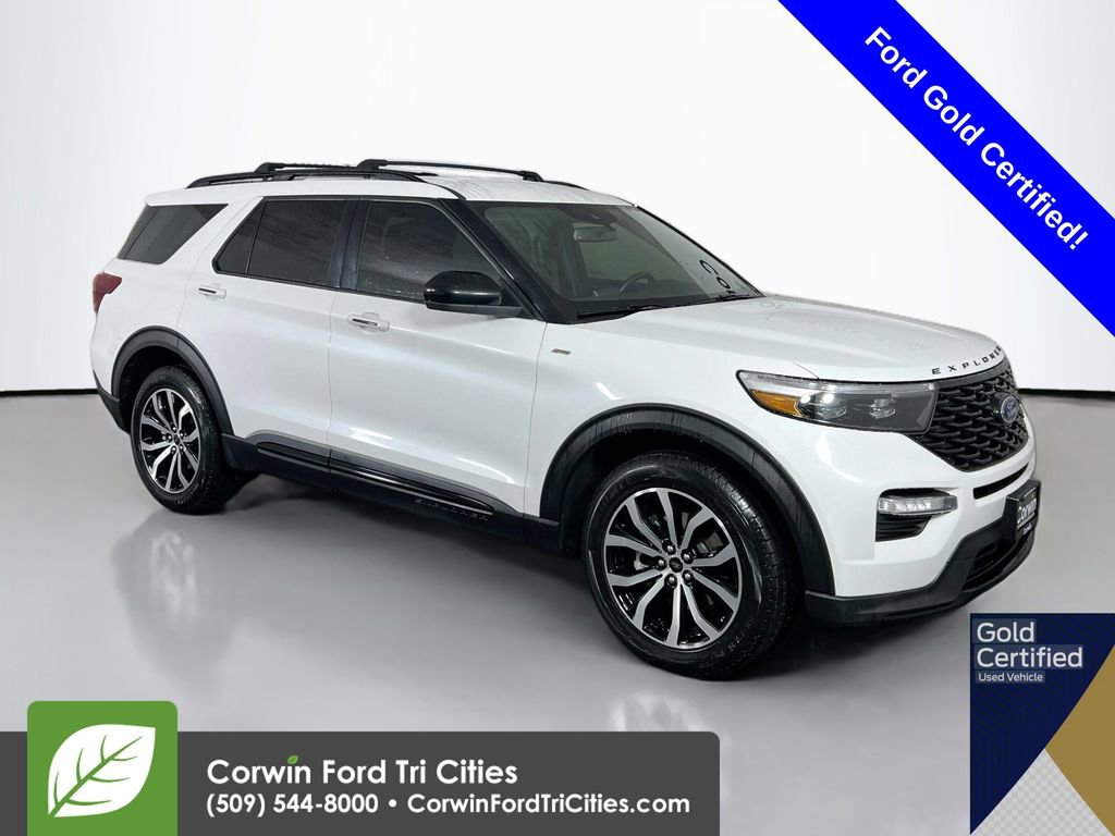 Certified 2024 Ford Explorer ST-Line w/ Class IV Trailer Tow Package image 1