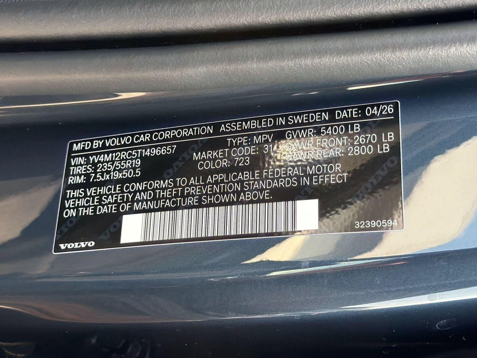 New 2026 Volvo XC60 B5 Plus w/ Climate Package AWD/4WD image 24