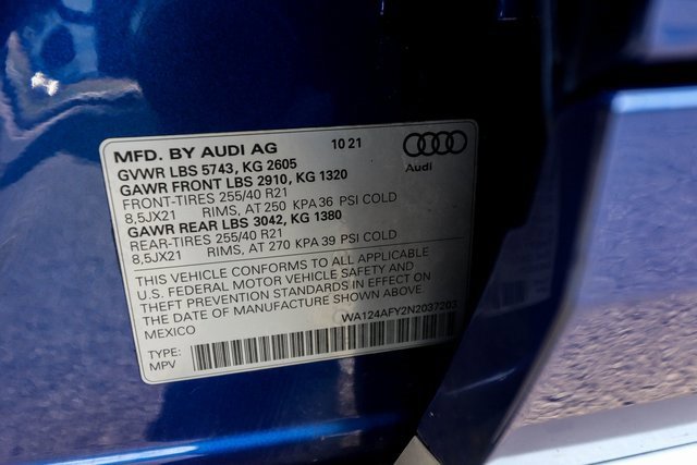 Used 2022 Audi SQ5 Premium Plus w/ Premium Plus Package image 70