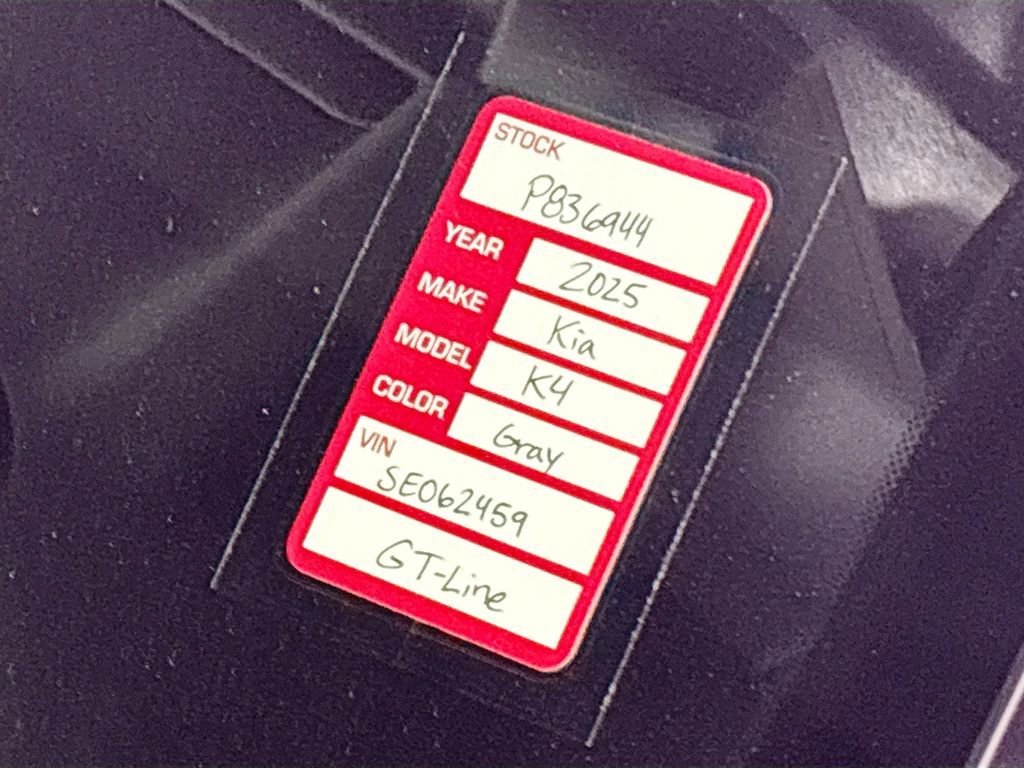 Used 2025 Kia K4 GT-Line w/ GT-Line Sunroof Package FWD image 26