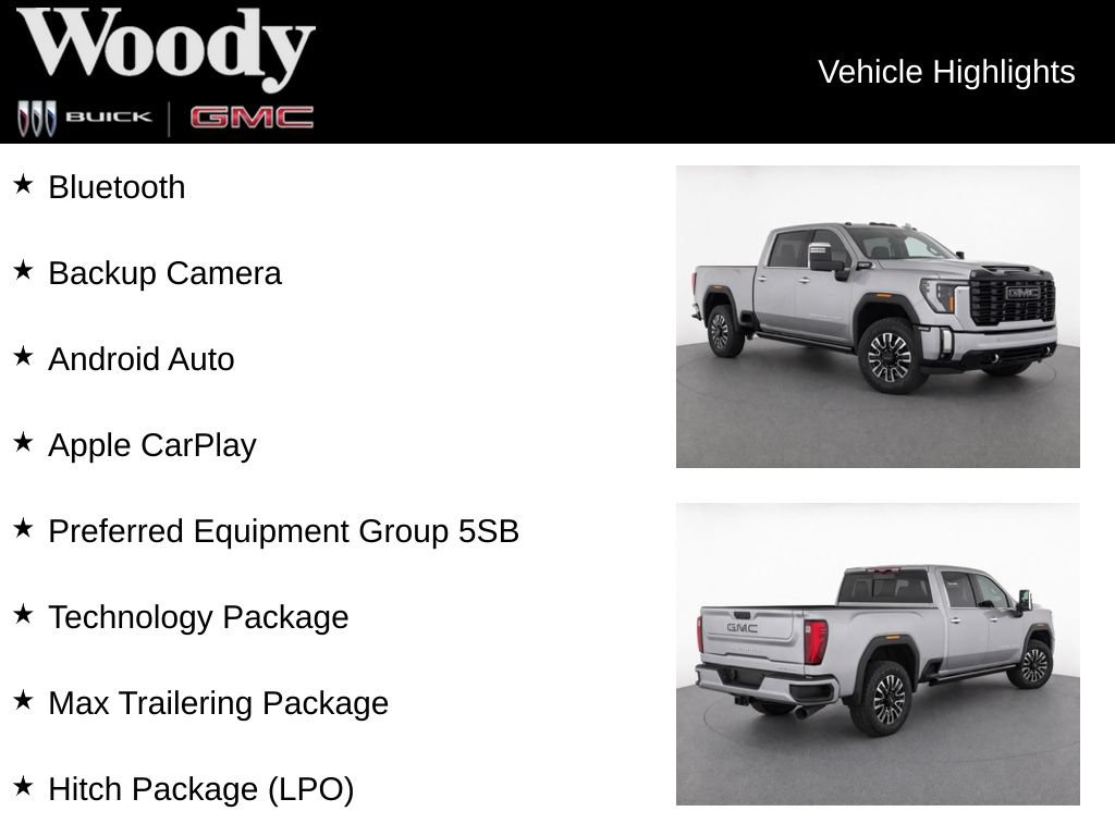Certified 2025 GMC Sierra 2500 Denali Ultimate w/ Max Trailering Package AWD/4WD image 3