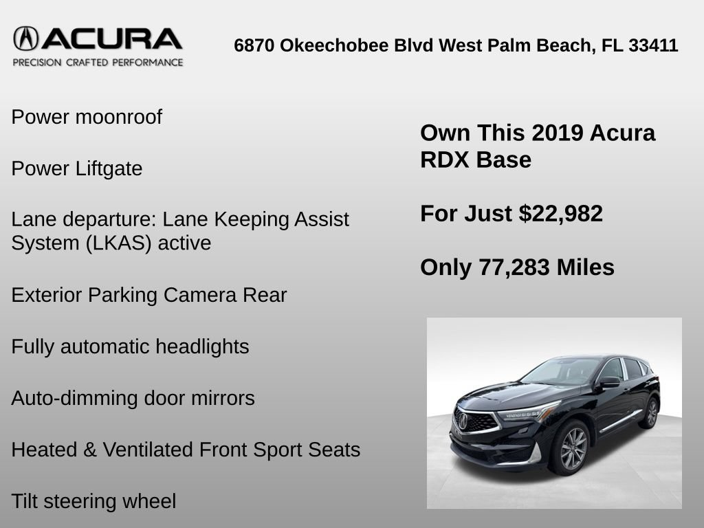 Used 2019 Acura RDX AWD w/ Advance Package image 12