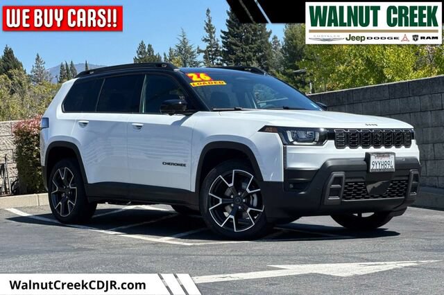 Certified 2026 Jeep Cherokee Overland w/ Trailer Tow Group AWD/4WD image 1