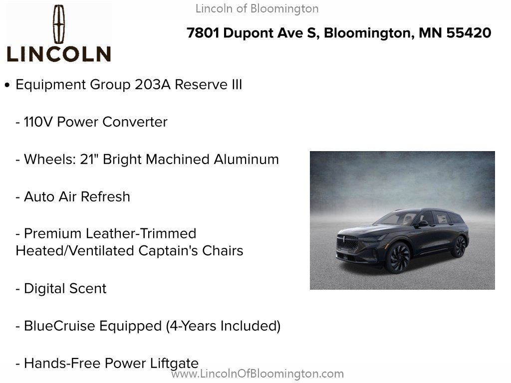 New 2026 Lincoln Nautilus Reserve AWD/4WD image 5