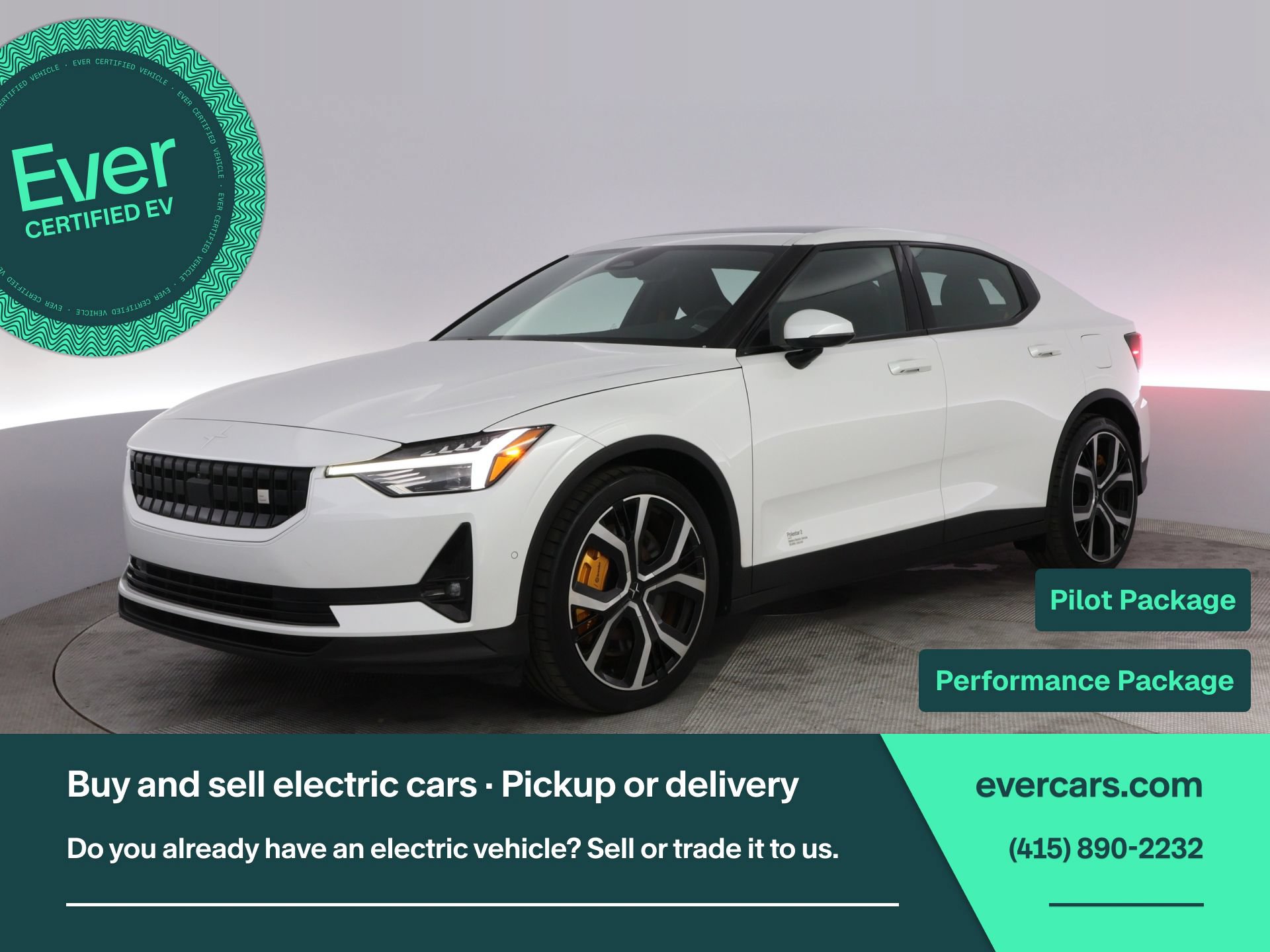Used 2023 Polestar Polestar 2 w/ Pilot Pack AWD/4WD image 1