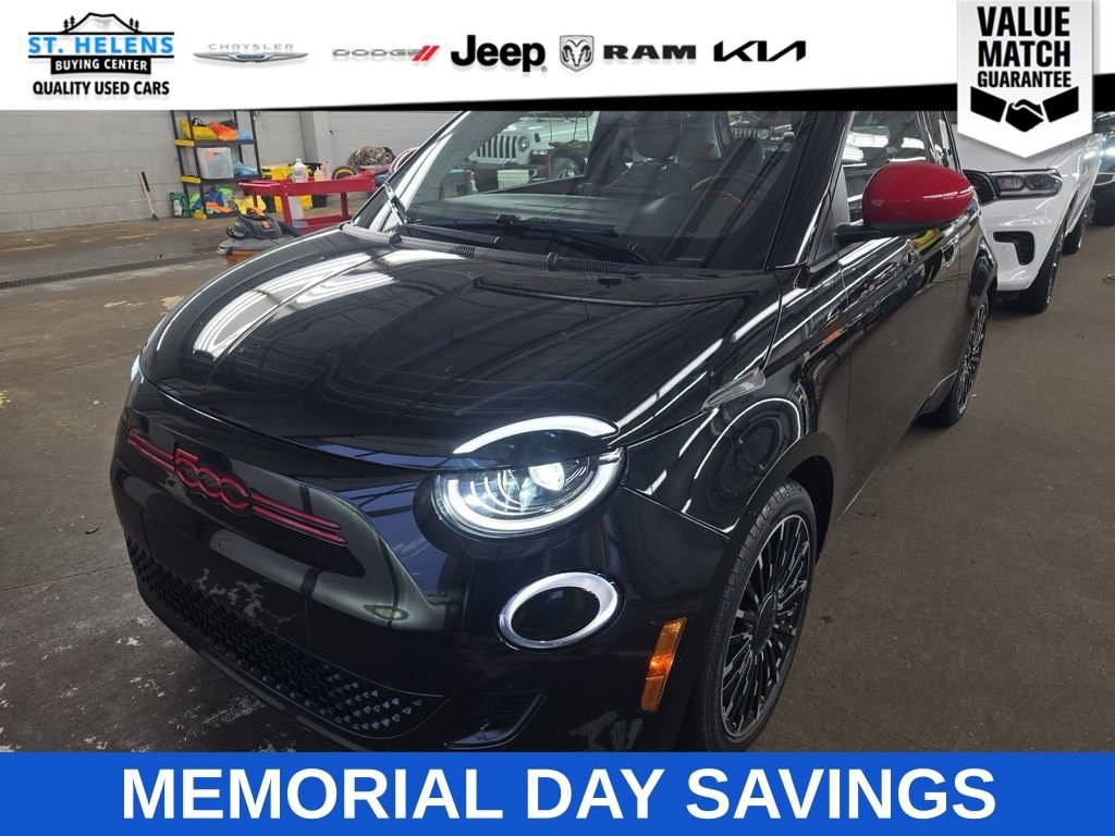 Used 2024 FIAT 500 e (RED)