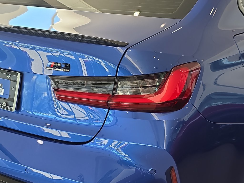 Used 2023 BMW M3 Competition w/ M Carbon Exterior Package RWD image 30