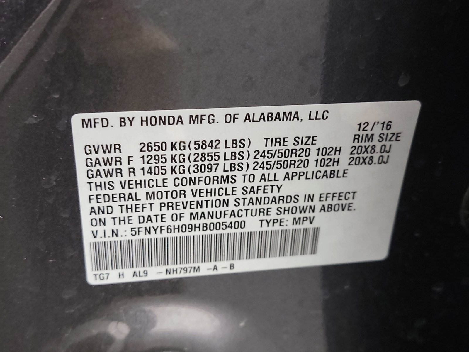 Used 2017 Honda Pilot Elite image 33