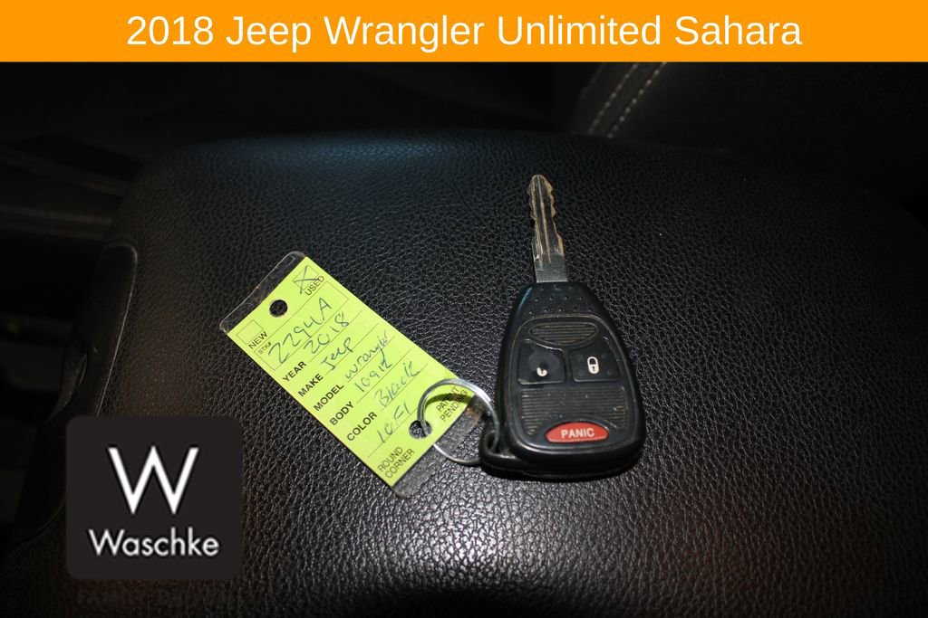 Used 2018 Jeep Wrangler Unlimited Sahara image 27