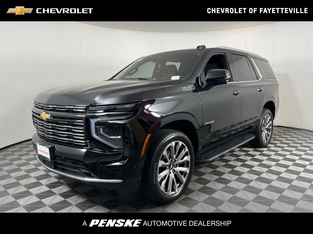 Certified 2025 Chevrolet Tahoe High Country AWD/4WD image 1