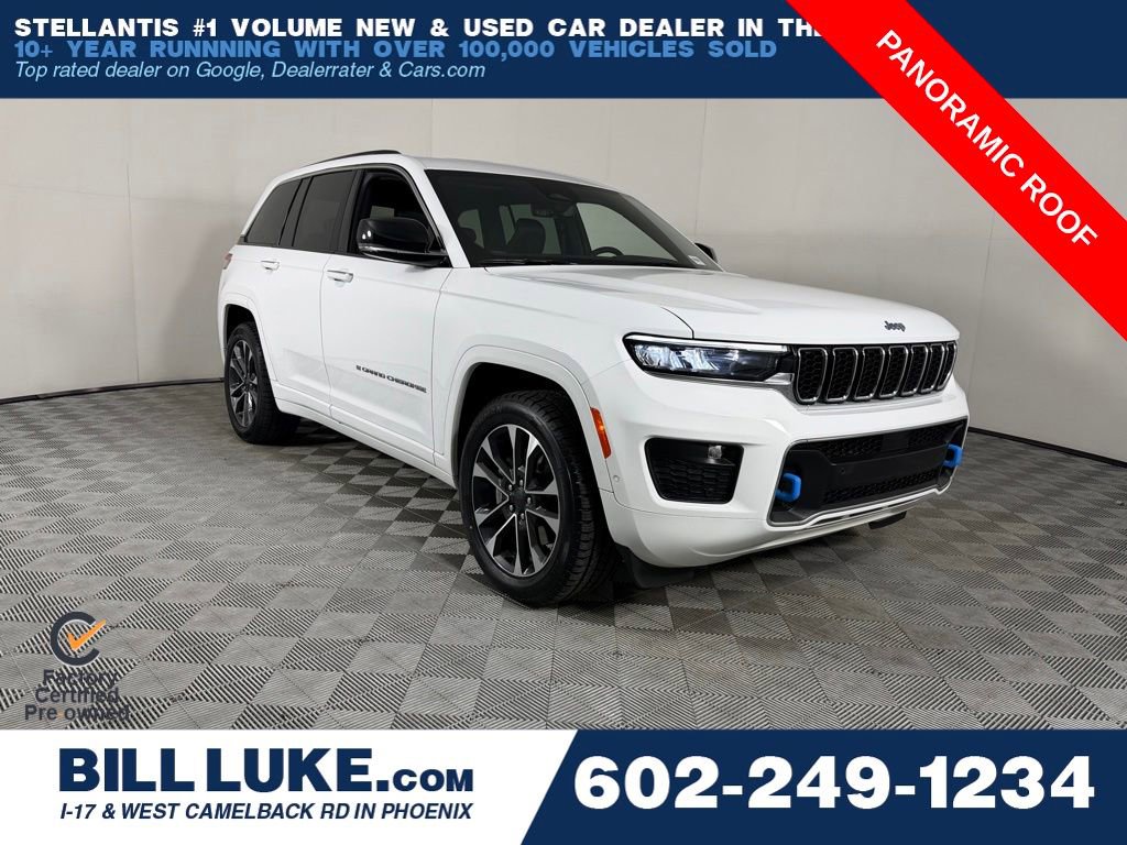 Certified 2023 Jeep Grand Cherokee Overland w/ Luxury Tech Group IV