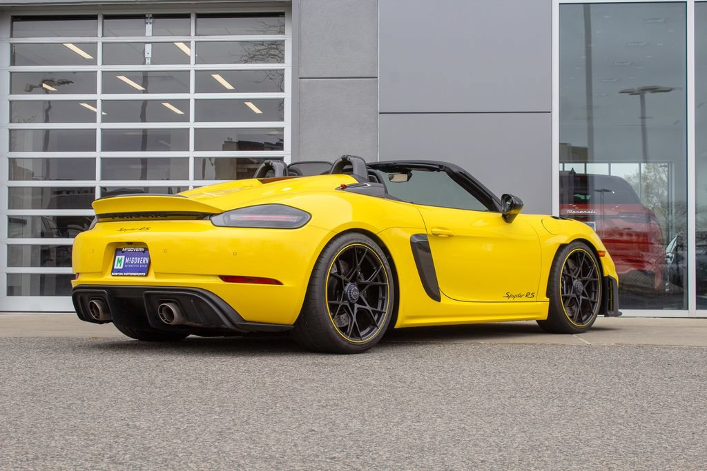 Used 2024 Porsche 718 Boxster Spyder RS w/ Weissach Package RWD image 11