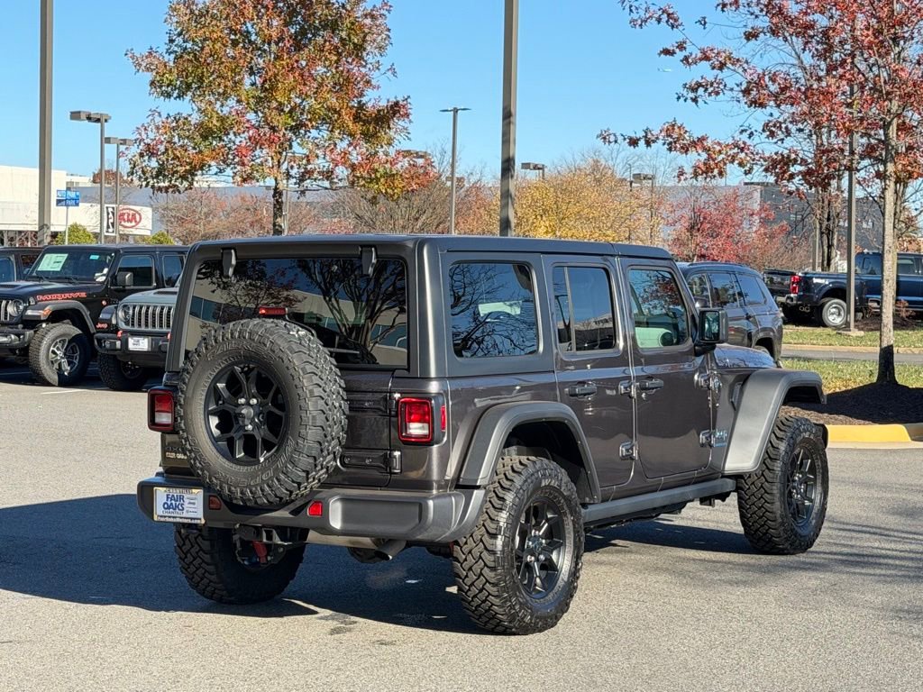 Used 2025 Jeep Wrangler Unlimited Sport S 4xe image 7