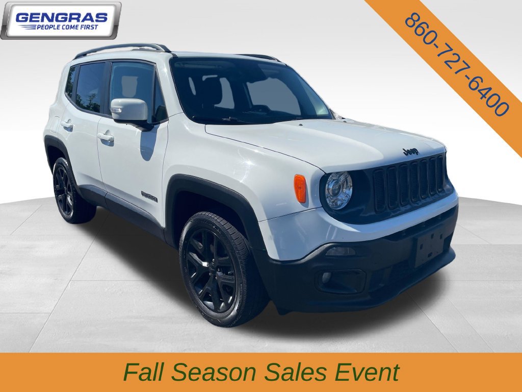 Certified 2017 Jeep Renegade Altitude