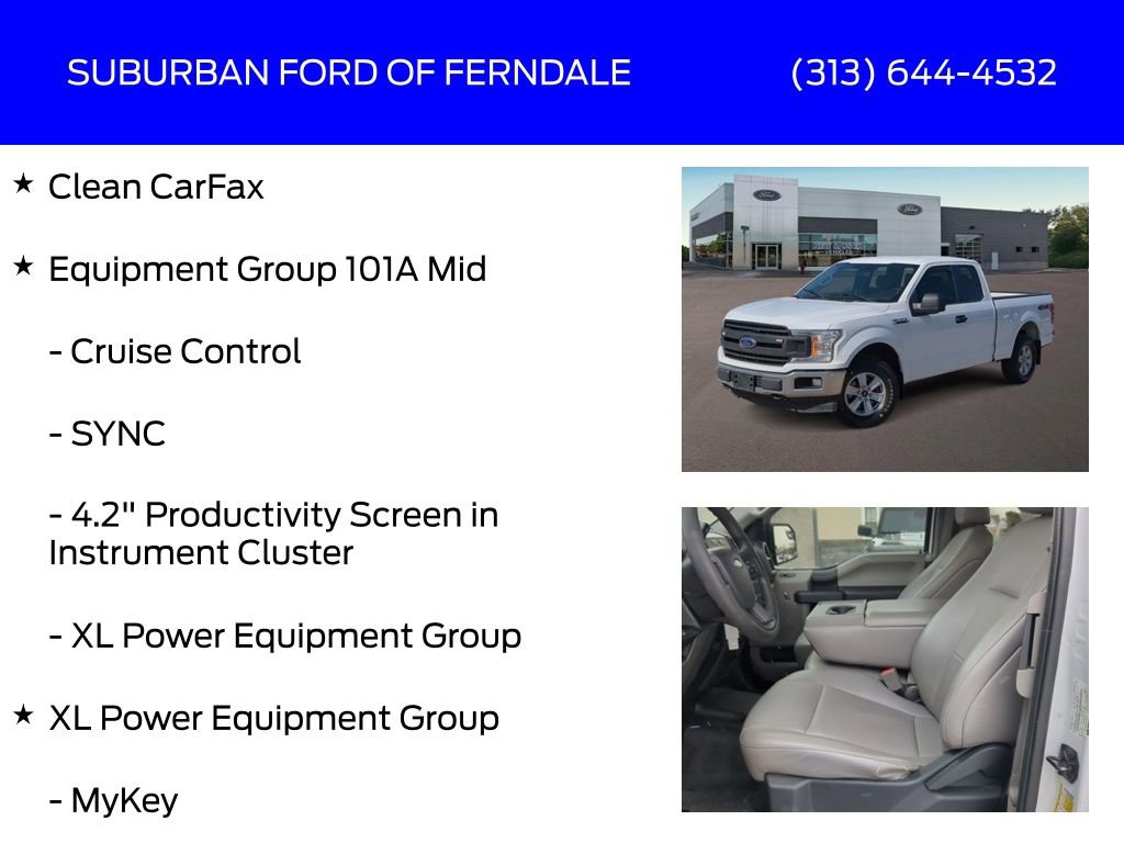 Used 2019 Ford F150 XL w/ Equipment Group 101A Mid image 4