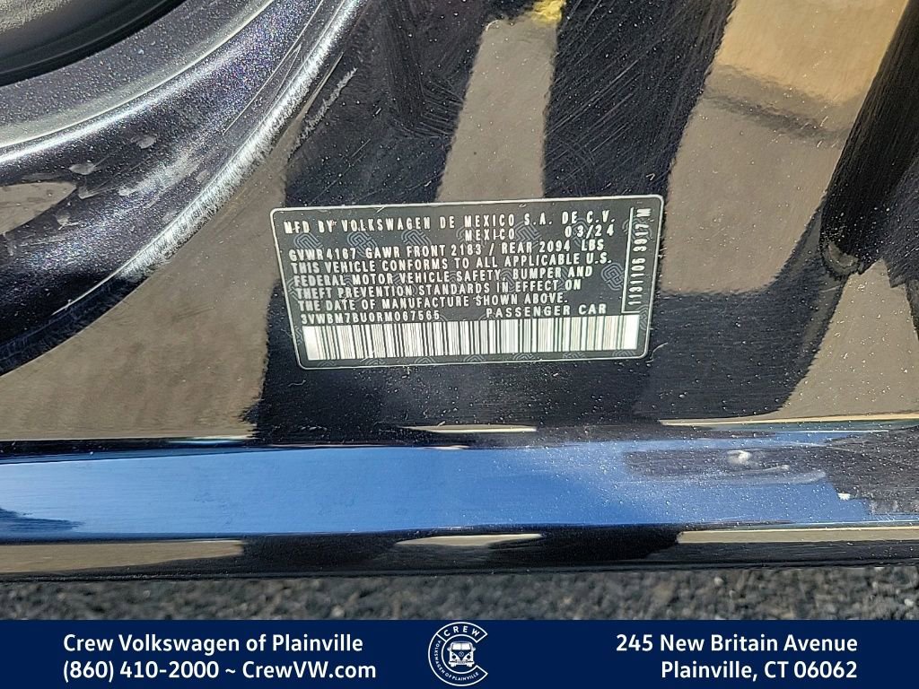 Certified 2024 Volkswagen Jetta Sport FWD image 35
