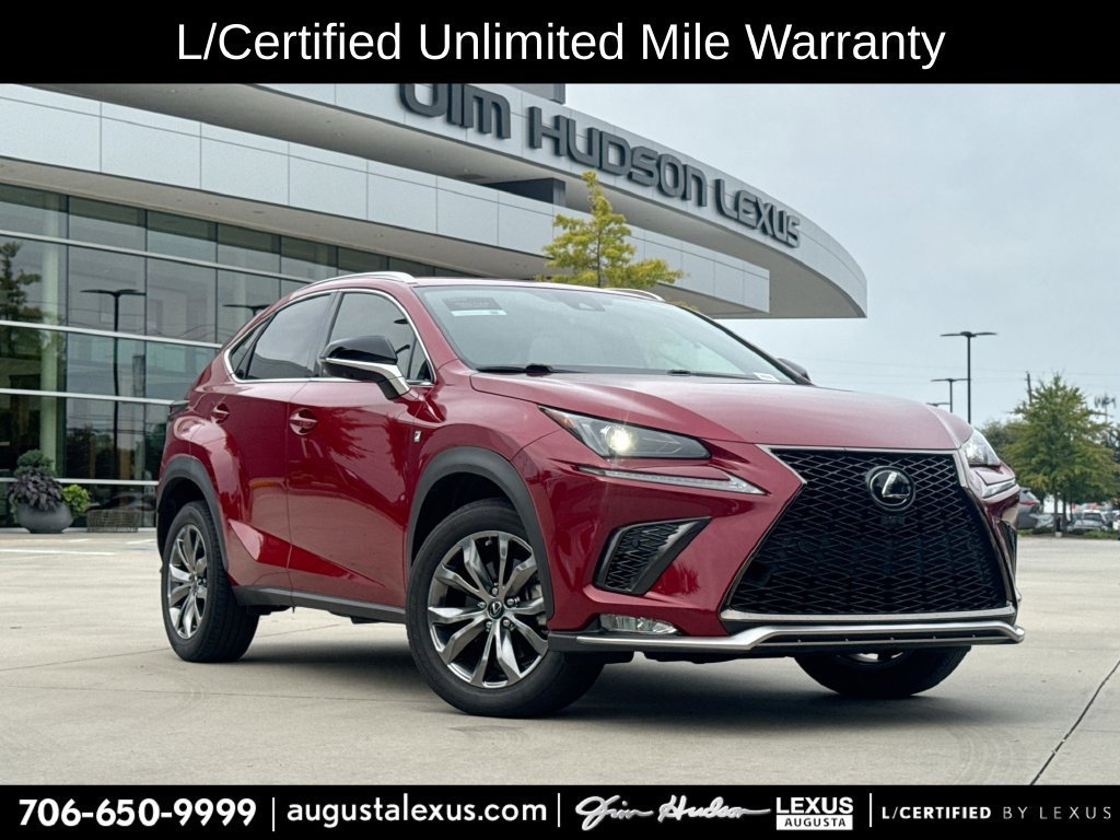 Used 2021 Lexus NX 300 F Sport w/ F Sport Premium Package