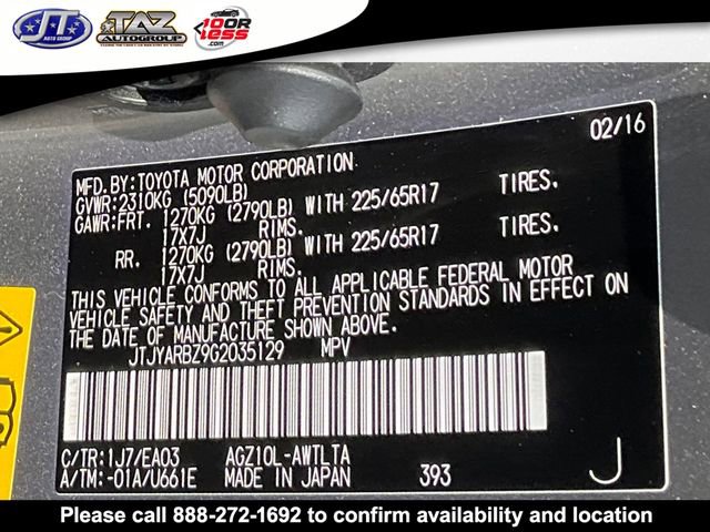 Used 2016 Lexus NX 200t FWD w/ Accessory Package image 20