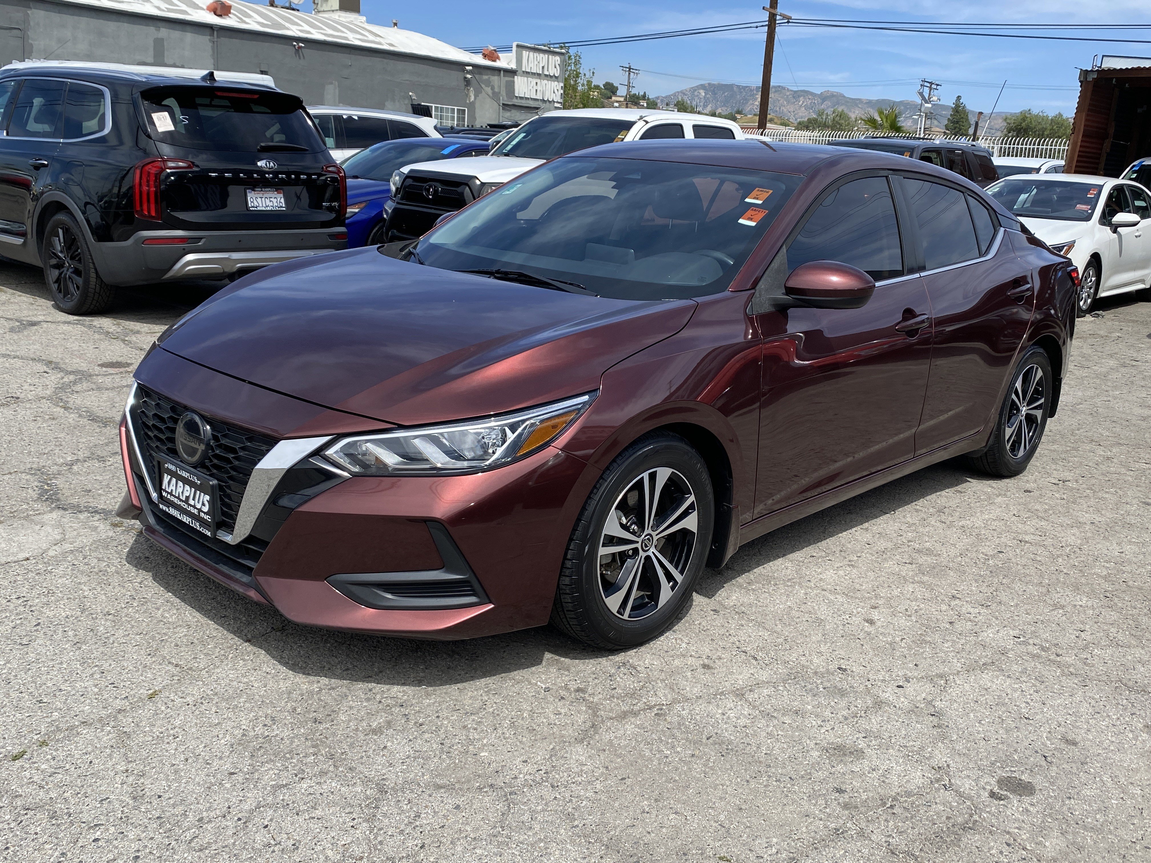 Used 2021 Nissan Sentra SV FWD image 2