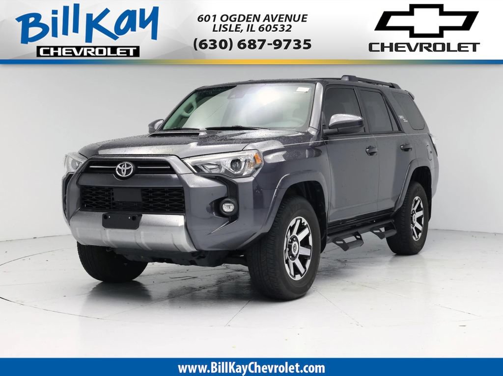 Used 2022 Toyota 4Runner TRD Off-Road Premium w/ TRD Black Wheel Package (TMS) AWD/4WD video 1