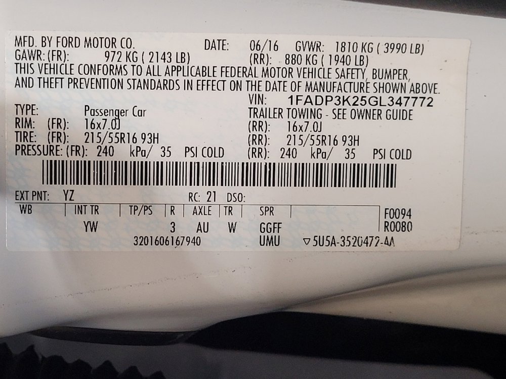 Used 2016 Ford Focus SE FWD image 33