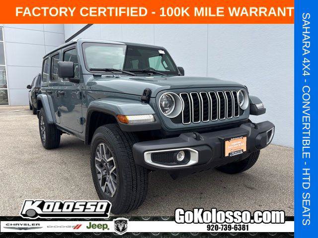 Certified 2026 Jeep Wrangler Unlimited Sahara AWD/4WD image 1
