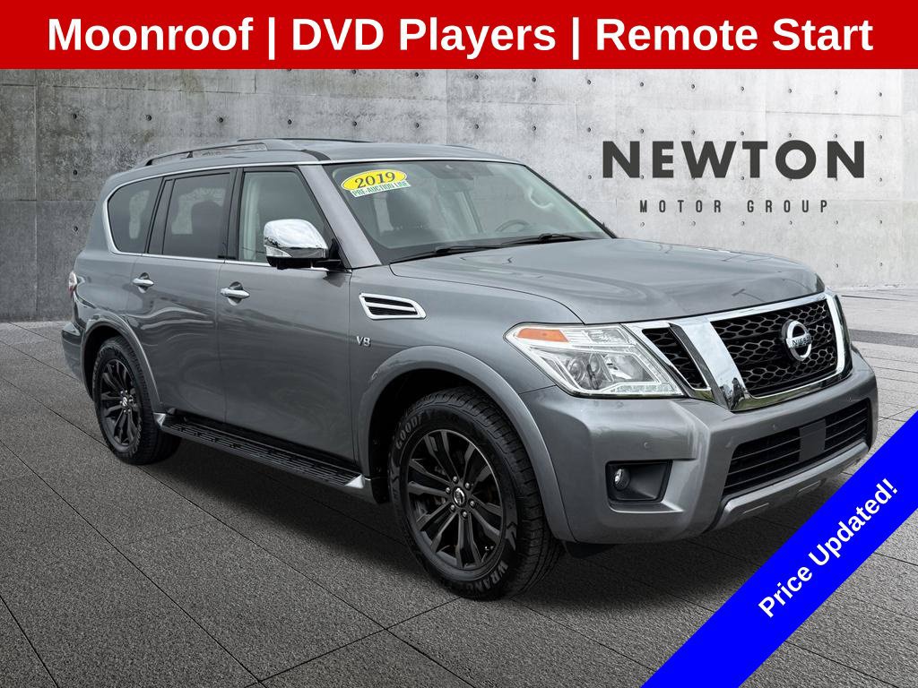 Used 2019 Nissan Armada Platinum w/ Captain's Chairs Package