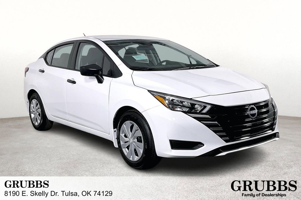 New 2025 Nissan Versa S w/ Trunk Package
