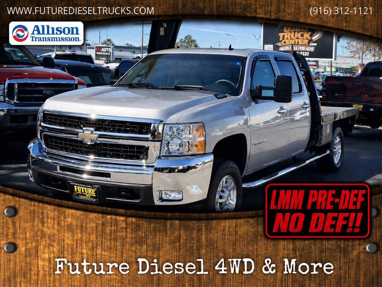 Used 2008 Chevrolet Silverado 3500 LTZ w/ Suspension Package, Off-Road AWD/4WD image 1