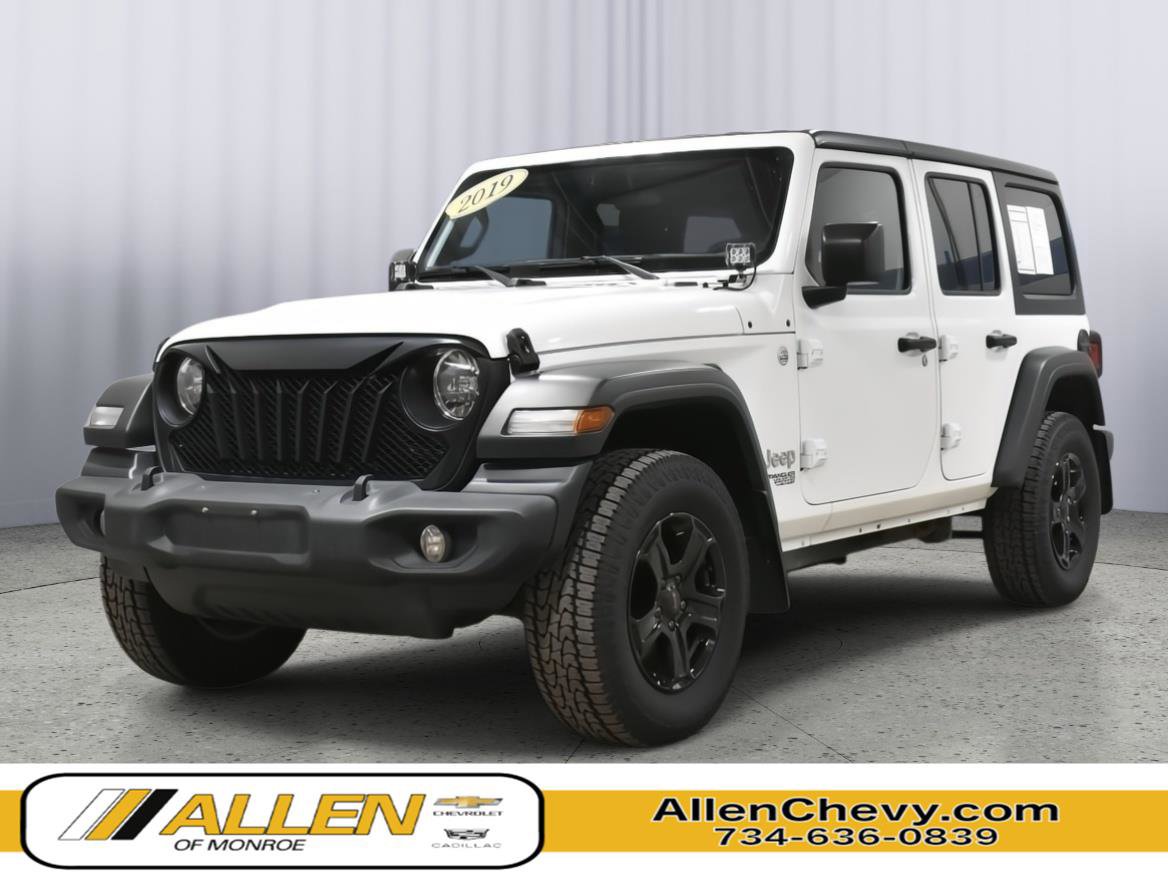 Used 2019 Jeep Wrangler Unlimited Sport w/ Cold Weather Group