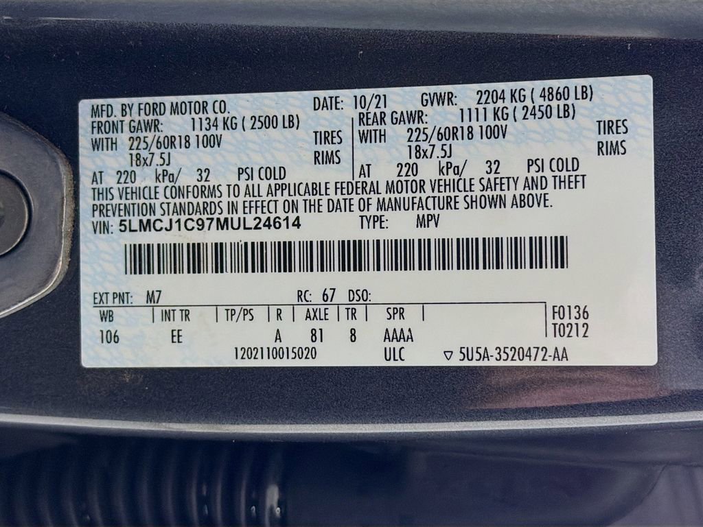 Used 2021 Lincoln Corsair FWD w/ Convenience Package image 34