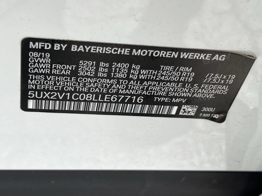 Used 2020 BMW X4 xDrive30i w/ Convenience Package AWD/4WD image 30