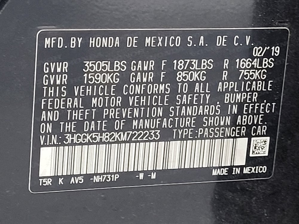 Used 2019 Honda Fit EX image 33
