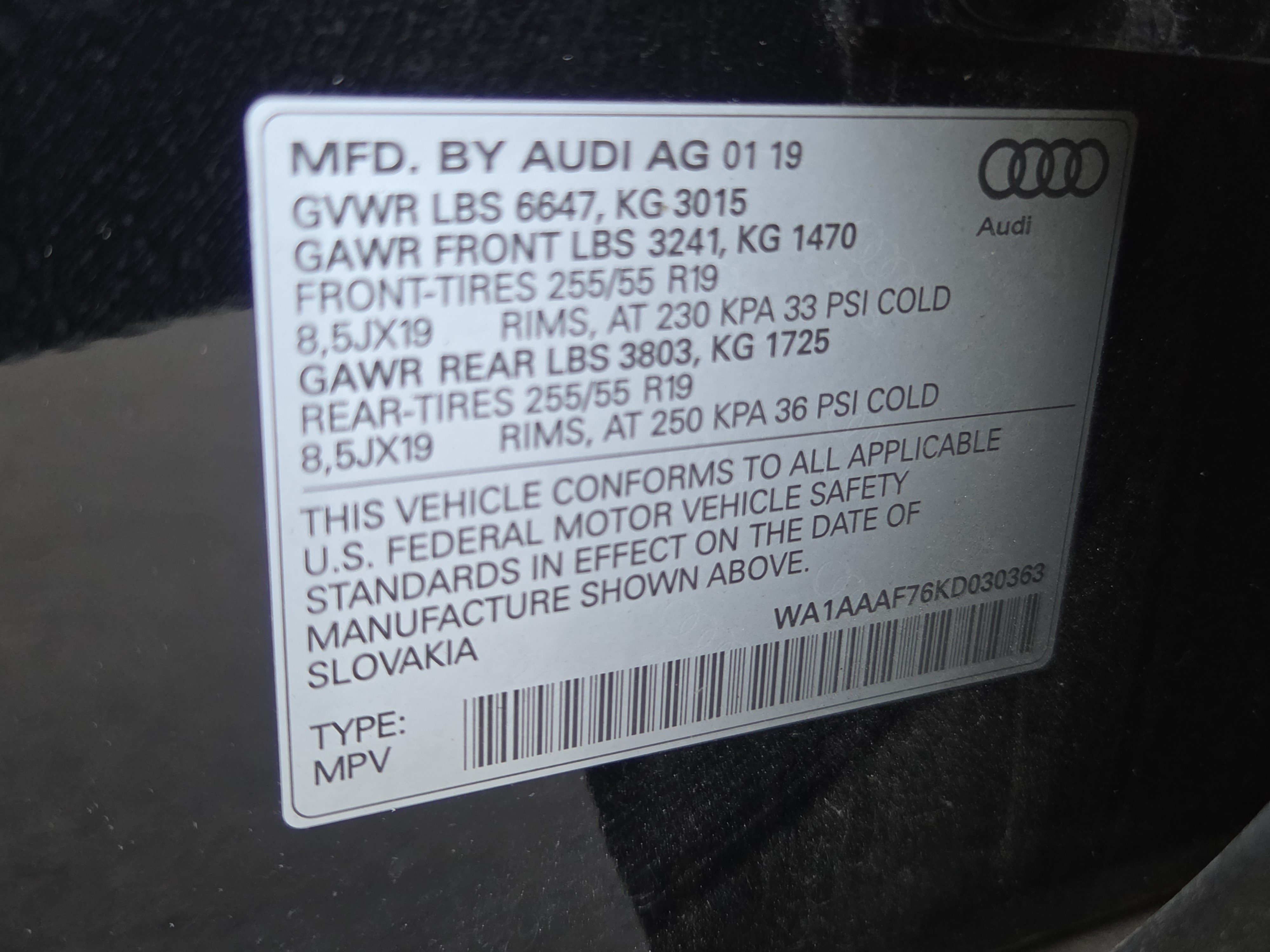 Used 2019 Audi Q7 3.0T Premium AWD/4WD image 37