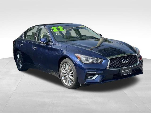 Certified 2022 INFINITI Q50 Luxe w/ Cargo Package AWD/4WD image 3