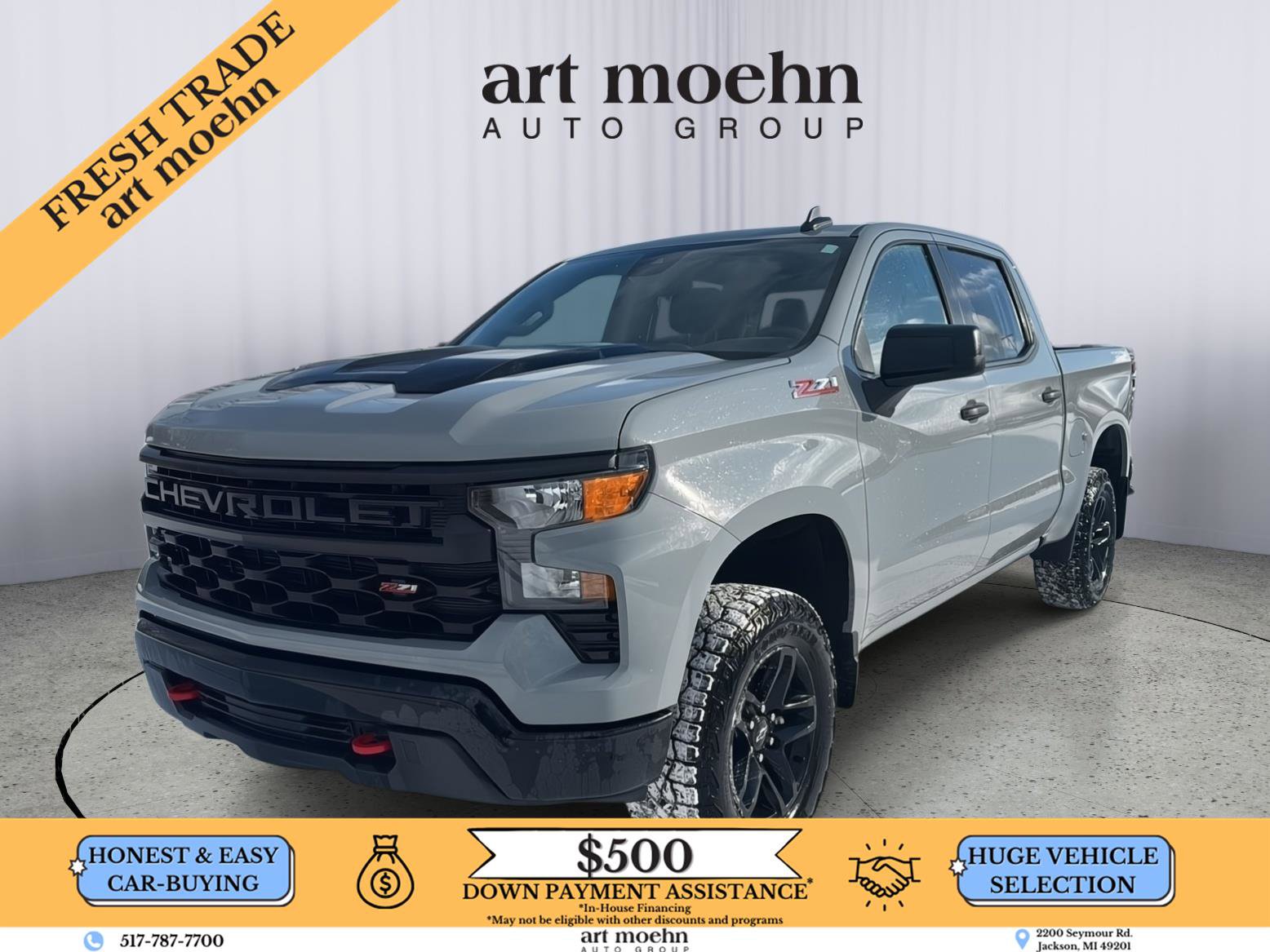 Used 2024 Chevrolet Silverado 1500 Custom Trail Boss image 1