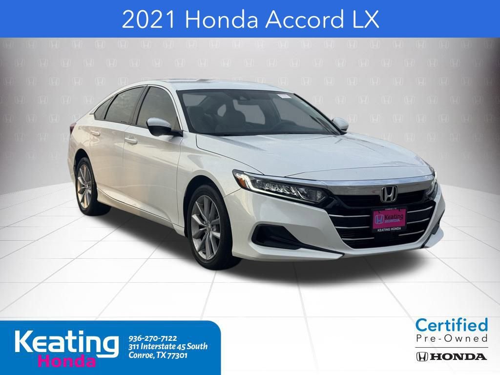 Certified 2021 Honda Accord LX